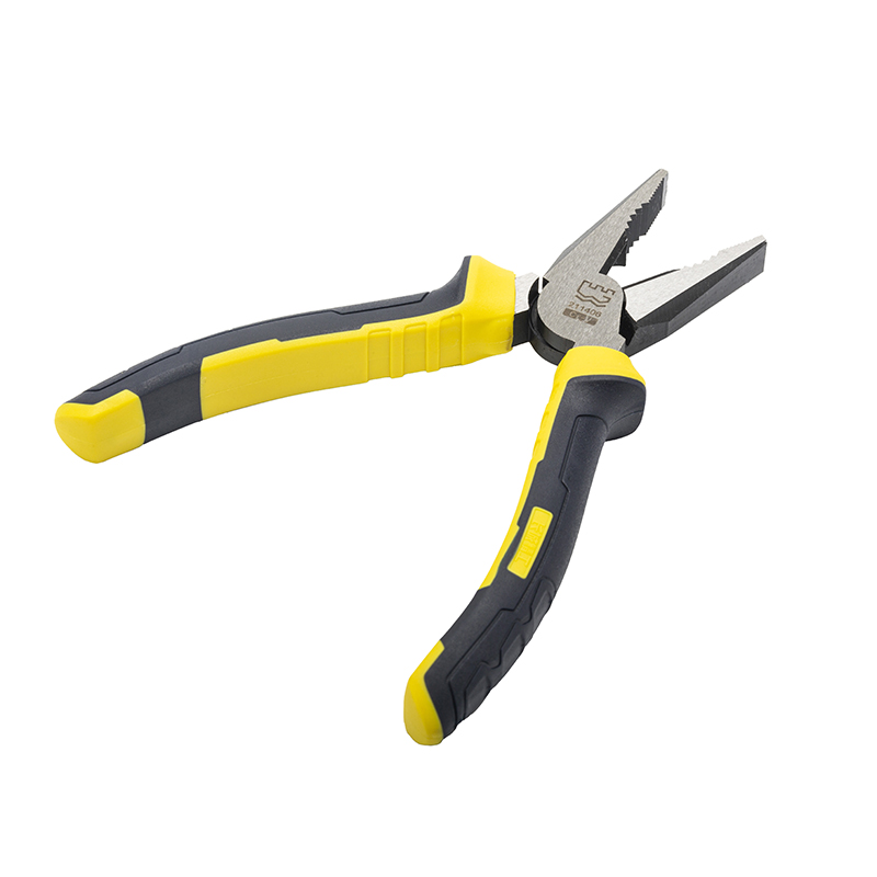 Great Wall Industrial-Grade German-Style Bi-Color Handle Combination Pliers，Labor-Saving