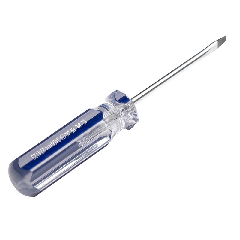 Great Wall Cr-V Blue Transparent Striped Slotted Screwdriver